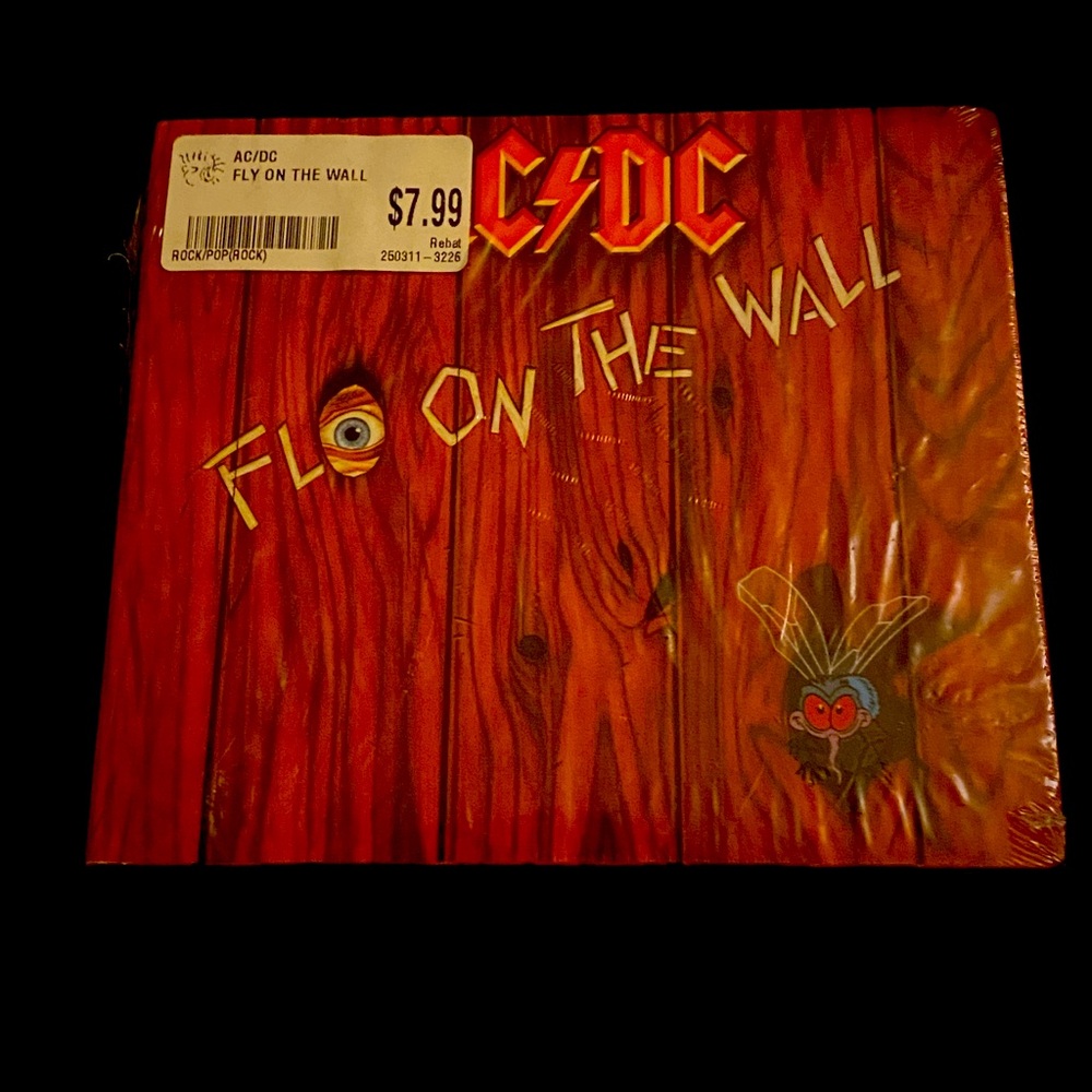 AC/DC Red and Brown Wall Art Decor